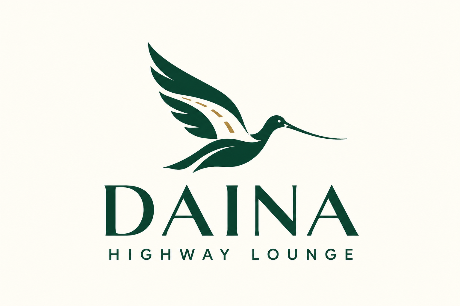 DAINA Highway Lounge — godwit and highway logo
